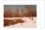 A November Evening by Ivan Fedorovich Choultse