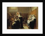 The Convent Choir, 1865 by Jean or Jehan Georges Vibert