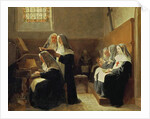 The Convent Choir, 1865 by Jean or Jehan Georges Vibert