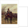 The Hussars by Alphonse Marie de Neuville