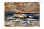 Rowing at Prout's Neck, 1887 by Winslow Homer