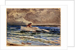 Rowing at Prout's Neck, 1887 by Winslow Homer