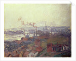 General View of Rouen from St. Catherine's Bank, c.1892 by Claude Monet