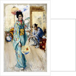 The Lady and Sada San by William Merritt Berger
