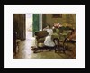 A Memory - In the Italian Villa by William Merritt Chase