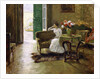 A Memory - In the Italian Villa by William Merritt Chase