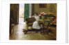 A Memory - In the Italian Villa by William Merritt Chase