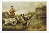 Amos F. Adams Shooting Over Gus Bondher and Son, Count Bondher, 1887 by Arthur Fitzwilliam Tait
