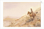 Rounding Up Horses by Edward Borein