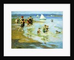 Children at Play on the Beach by Edward Henry Potthast