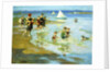 Children at Play on the Beach by Edward Henry Potthast