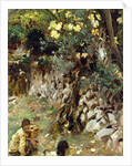 Girls Gathering Blossoms, Valdemosa, Majorca by John Singer Sargent