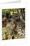 Girls Gathering Blossoms, Valdemosa, Majorca by John Singer Sargent
