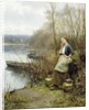 A Lovely Thought by Daniel Ridgway Knight