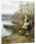 A Lovely Thought by Daniel Ridgway Knight