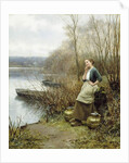 A Lovely Thought by Daniel Ridgway Knight