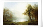 Valley in King's Canyon by Albert Bierstadt
