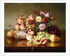 Fruit Still-life with Roses and Honeycomb, 1904 by Robert Spear Dunning