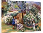 In the Garden, 1917 by William James Glackens