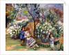 In the Garden, 1917 by William James Glackens