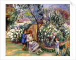 In the Garden, 1917 by William James Glackens