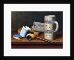 Still-life with Blue Tobacco Box, 1878 by William Michael Harnett
