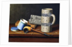 Still-life with Blue Tobacco Box, 1878 by William Michael Harnett