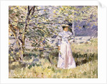 A Normandy Garden, October by Theodore Robinson