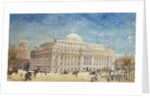A Rendering of a Preliminary Proposal for the United States Custom House, New York, 1899 by Hughson Frederick Hawley