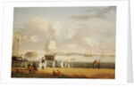The Battery and Harbour, New York, c.1811-1812 by Thomas Birch