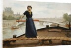 Along the Seine, 1879 by Henry Bacon