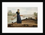 Along the Seine, 1879 by Henry Bacon