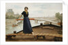Along the Seine, 1879 by Henry Bacon