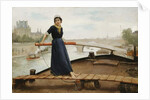 Along the Seine, 1879 by Henry Bacon
