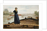 Along the Seine, 1879 by Henry Bacon