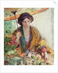 Woman with Parasol by Richard Emil Miller