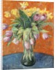 Lavender Tulips and Jonquils by William James Glackens