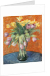 Lavender Tulips and Jonquils by William James Glackens