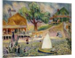 The Green Beach Cottage, Bellport, Long Island, c.1911-1916 by William James Glackens