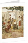 Lacemakers, Venice, 1898 by Maurice Brazil Prendergast