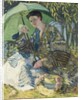Lady with a Parasol, c.1905 by Frederick Carl Frieseke
