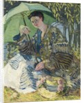 Lady with a Parasol, c.1905 by Frederick Carl Frieseke