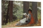 Girl Reading Under an Oak Tree, 1879 by Winslow Homer