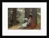 Girl Reading Under an Oak Tree, 1879 by Winslow Homer