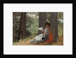 Girl Reading Under an Oak Tree, 1879 by Winslow Homer