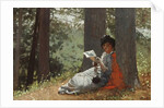 Girl Reading Under an Oak Tree, 1879 by Winslow Homer