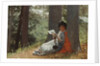 Girl Reading Under an Oak Tree, 1879 by Winslow Homer