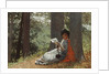 Girl Reading Under an Oak Tree, 1879 by Winslow Homer