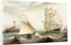 Picking up the Pilot-Isle of Shoals, New Hampshire by James E. Buttersworth