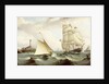 Picking up the Pilot-Isle of Shoals, New Hampshire by James E. Buttersworth